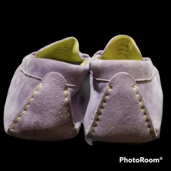 Women's JOHNSTON & MURPHY Lilac Loafers (7/7.5) - Picture 7 of 16